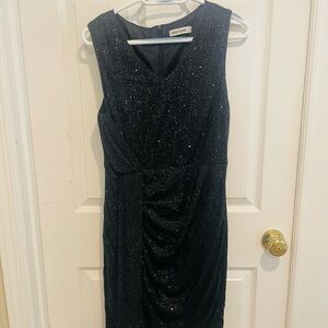 Grace Karin Black Sleeveless Midi Dress